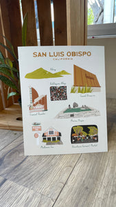 San Luis Obispo Art Print