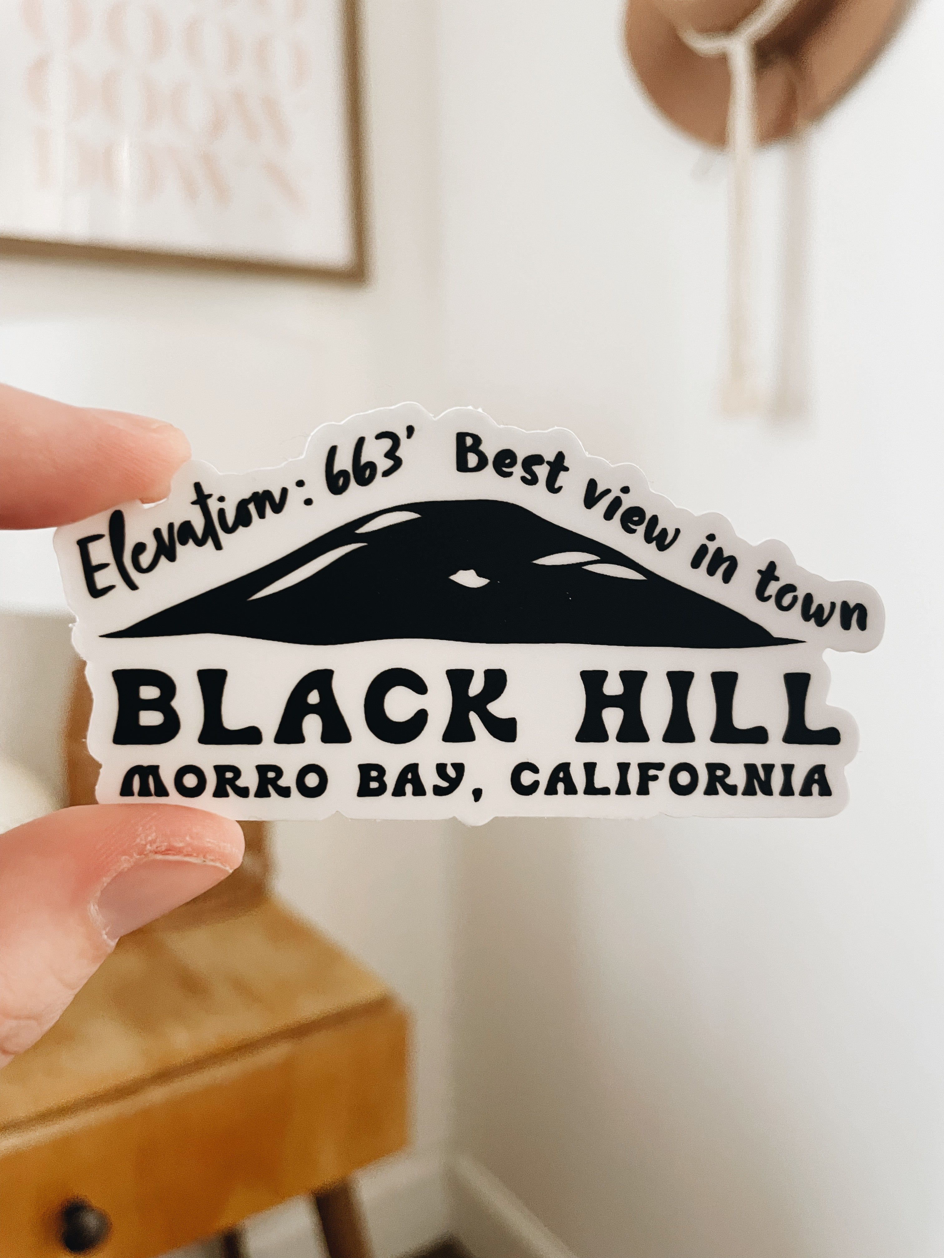 Black Hill Sticker