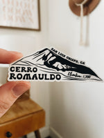 Load image into Gallery viewer, Cerro Romauldo Sticker

