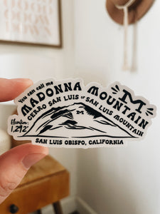 Madonna Mountain Sticker