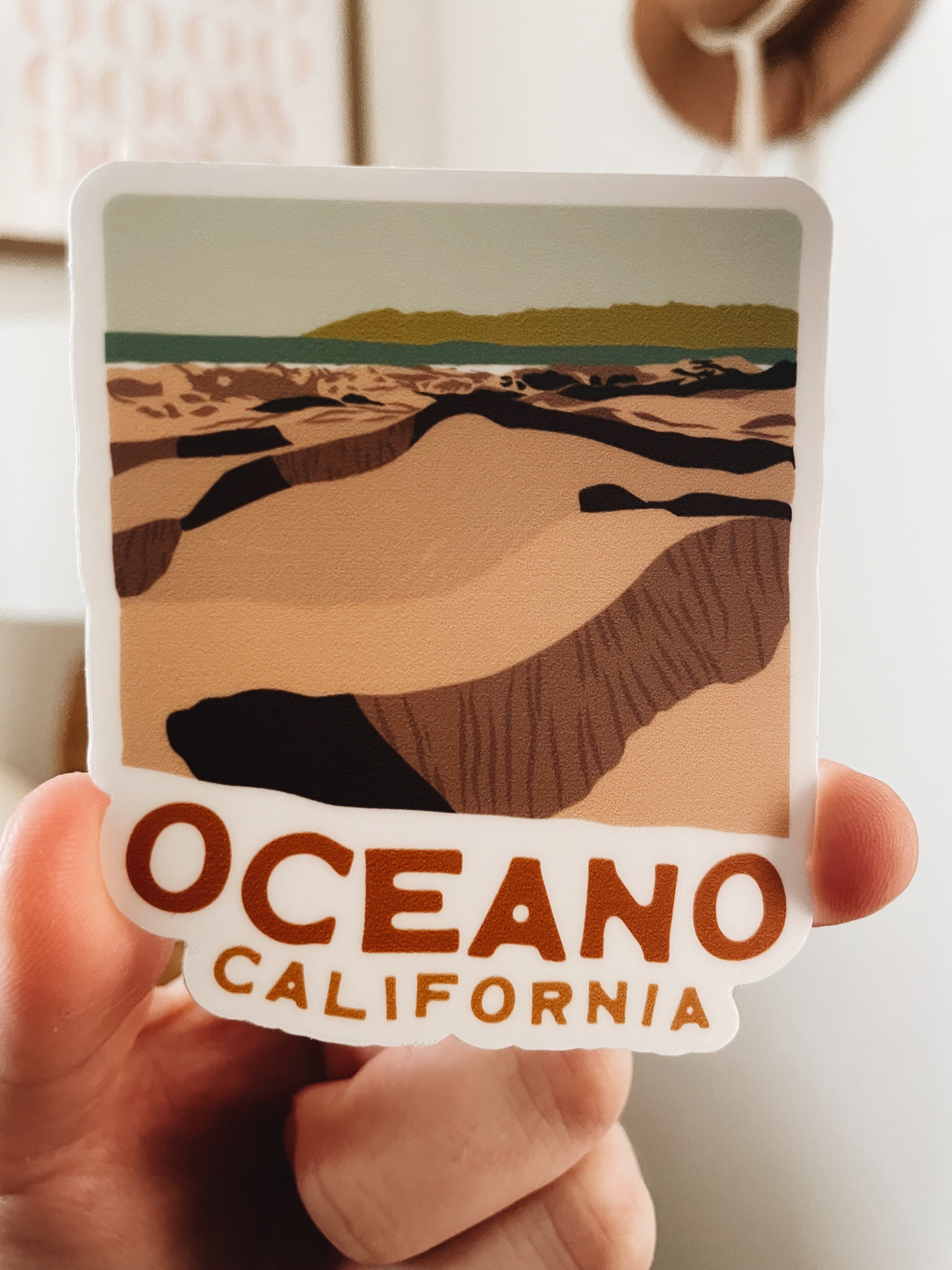 Oceano Sticker